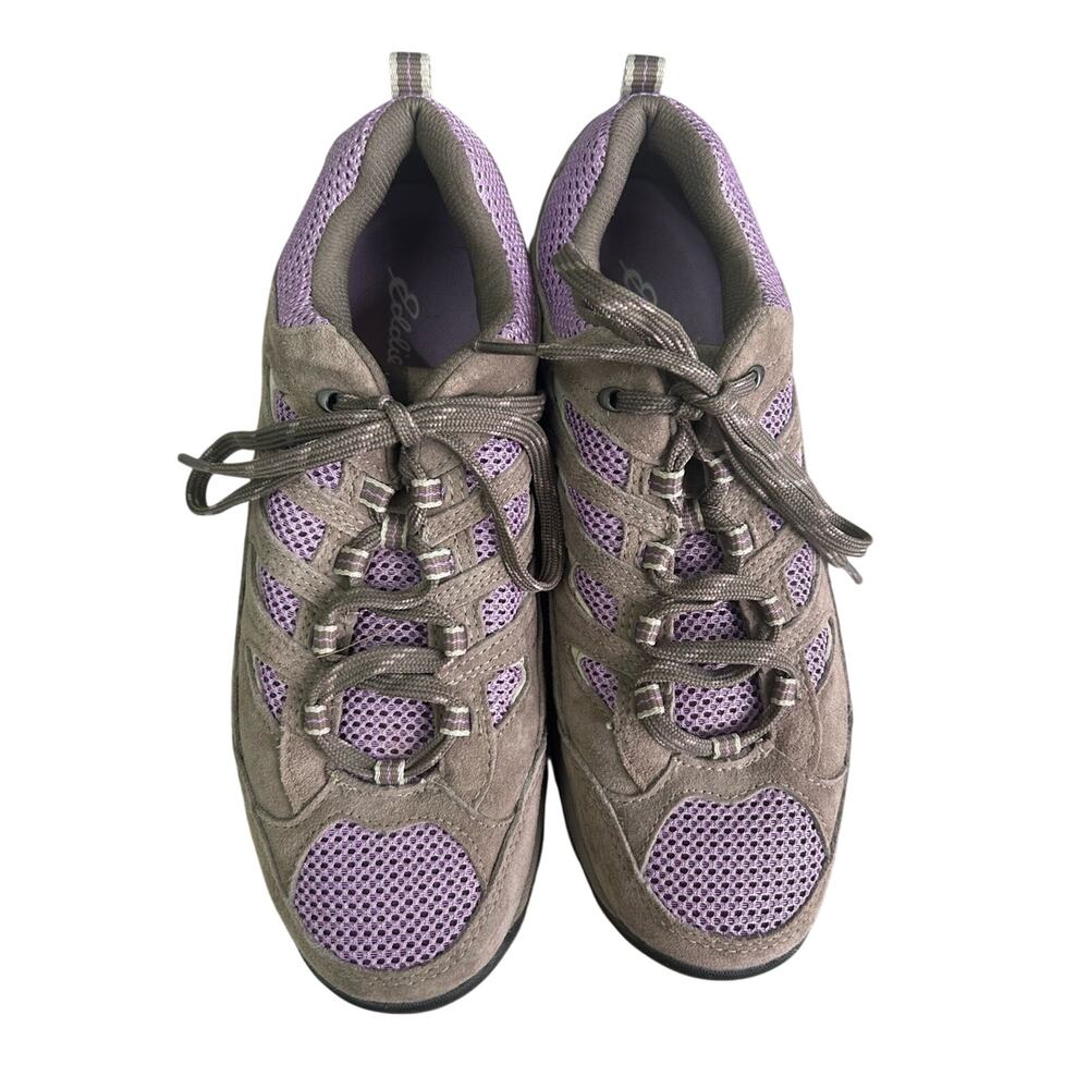 Eddie Bauer Women’s Seneca Peak Suede Mesh Hiking Sneakers Size 11